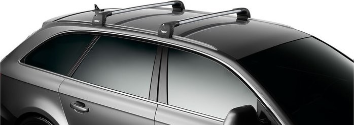 Багажник THULE WingBar Edge M на Fixpoint черный (на интегрированные рейлинги) 9592-2