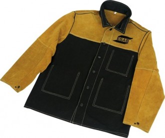 Куртка сварщика кожаная ESAB Proban Welding Jacket размер M (0700010301)