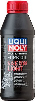 Масло для вилок и амортизаторов LIQUI-MOLY Motorbike Fork Oil Light 5W 0,5 л 7598 синтетическое (7598)