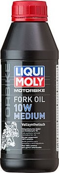 Масло для вилок и амортизаторов LIQUI-MOLY Motorbike Fork Oil Medium 10W 0,5 л 7599 синтетическое (7599)