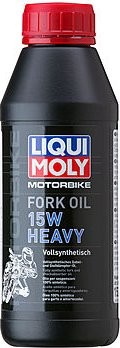 Масло для вилок и амортизаторов LIQUI-MOLY Motorbike Fork Oil Heavy 15W 0,5 л 7558 синтетическое (7558)