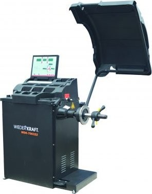 Балансировочный стенд WIEDERKRAFT WDK-706322 с автоматическим измерением 2 параметров (220В)