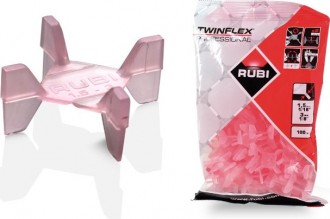 Крестики для плитки RUBI TwinFlex 1,5 - 3.0 мм (пакет 100 шт.) (02957)