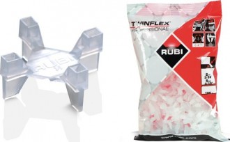 Крестики для плитки RUBI TwinFlex 2,0 - 5.0 мм (пакет 100 шт.) (02956)
