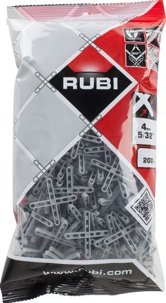 Крестики для плитки RUBI 4.0 мм (пакет 200 шт.) (02954)