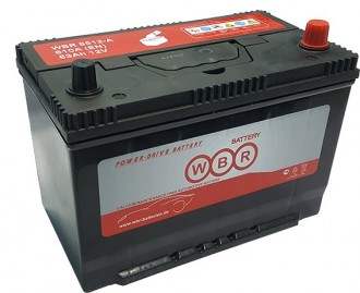 Аккумулятор автомобильный WBR Power-Drive 8012-A