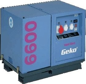 Электростанция бензиновая GEKO 6600ED-AA/НHBA SS в звукоизолирующем корпусе