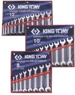 Набор ключей рожковых KING TONY 1108MR 8 предметов (1108MR)