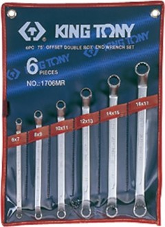 Набор ключей накидных KING TONY 6 предметов 1706MR (1706MR)