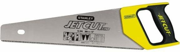Ножовка по дереву STANLEY JET CUT FINE 2-15-594 400 мм (2-15-594)